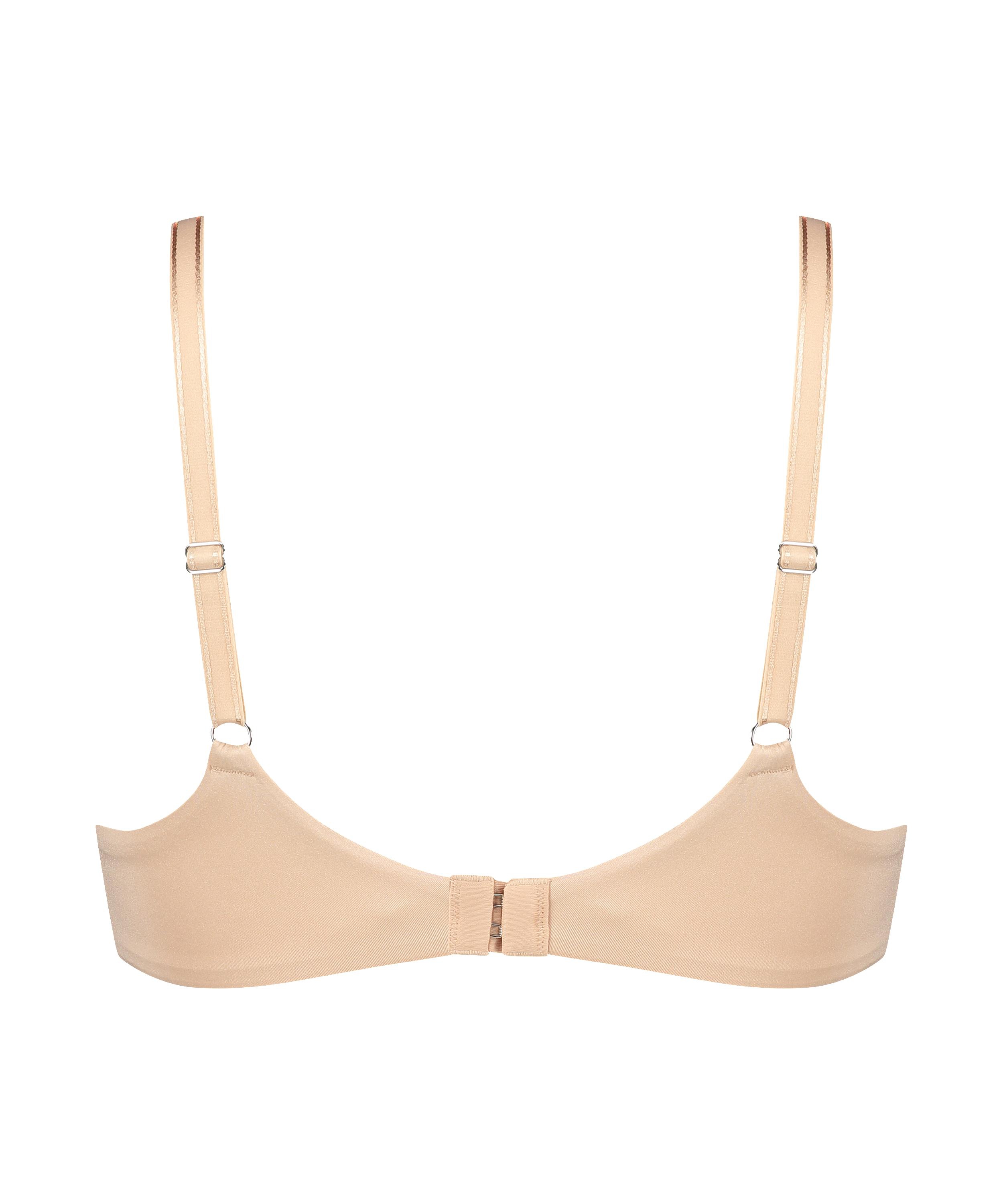 Mona Padded Non-wired Bra, Beige, main