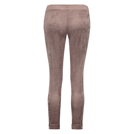 Petite Velours Jogging bottoms, Brown