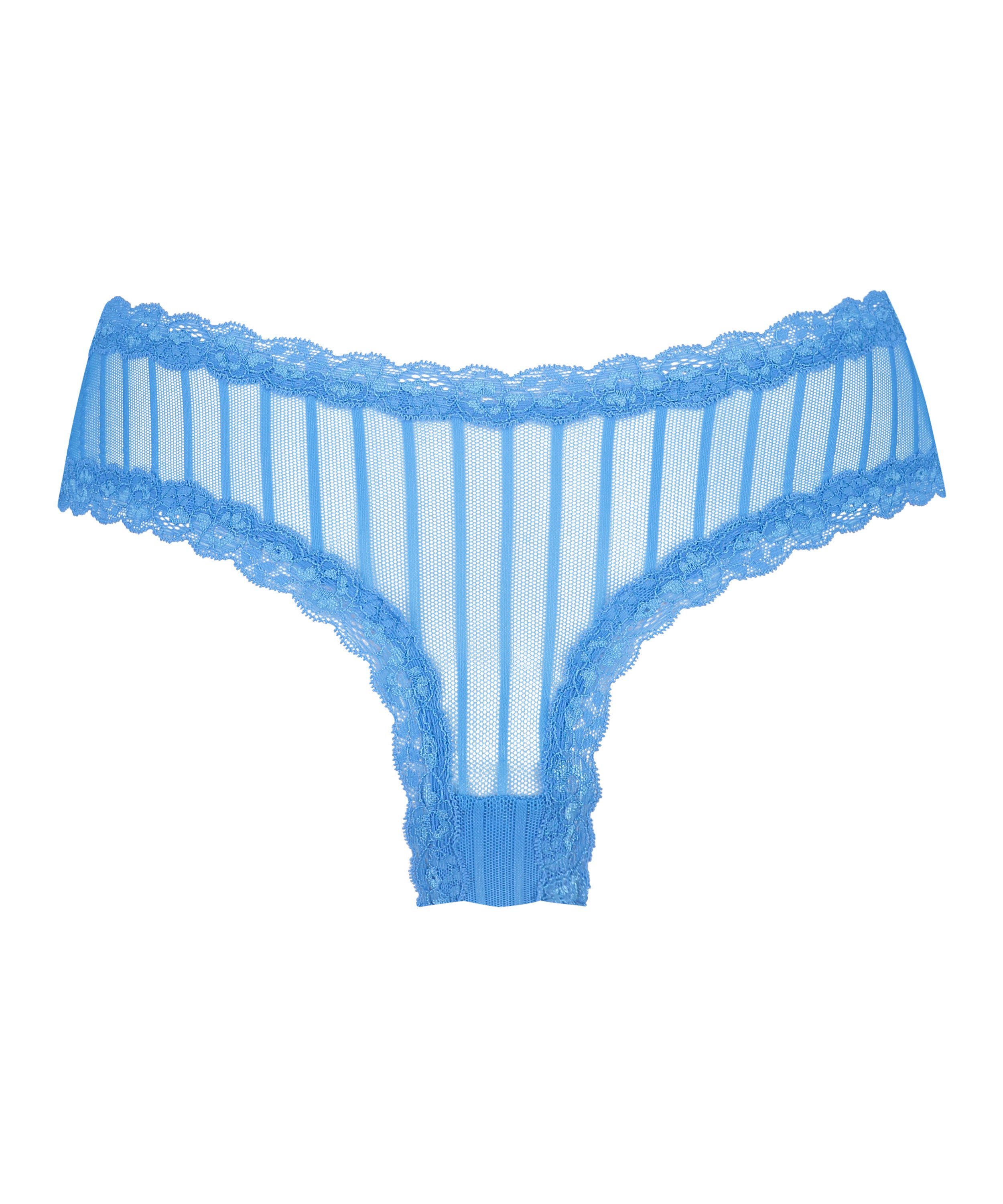 V-shape Mesh Brazilian, Blue, main