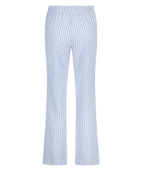 Cotton Pyjama Pants, Blue