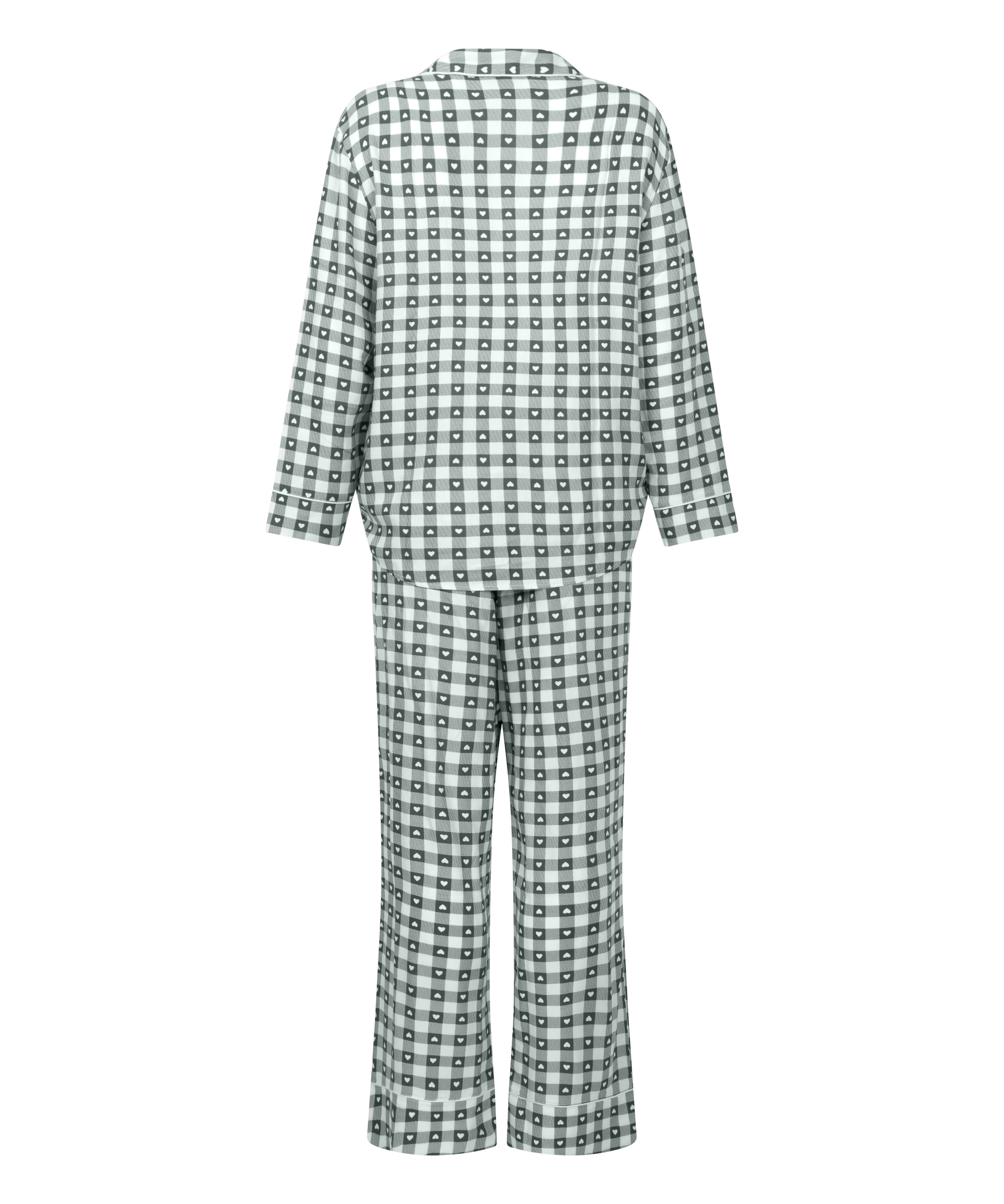 Pyjamaset Twill, Green, main