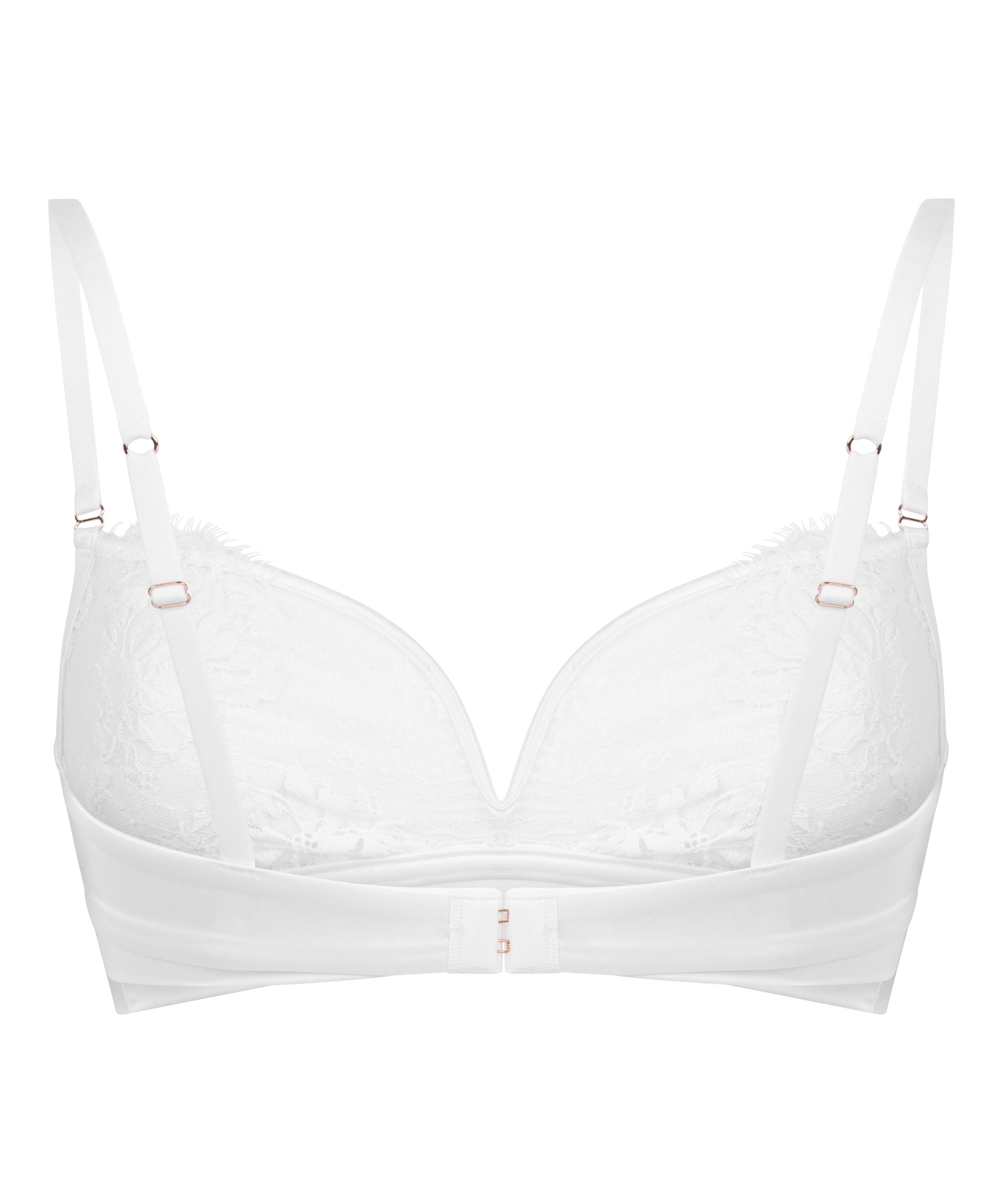 Tiah Bralette, White, main