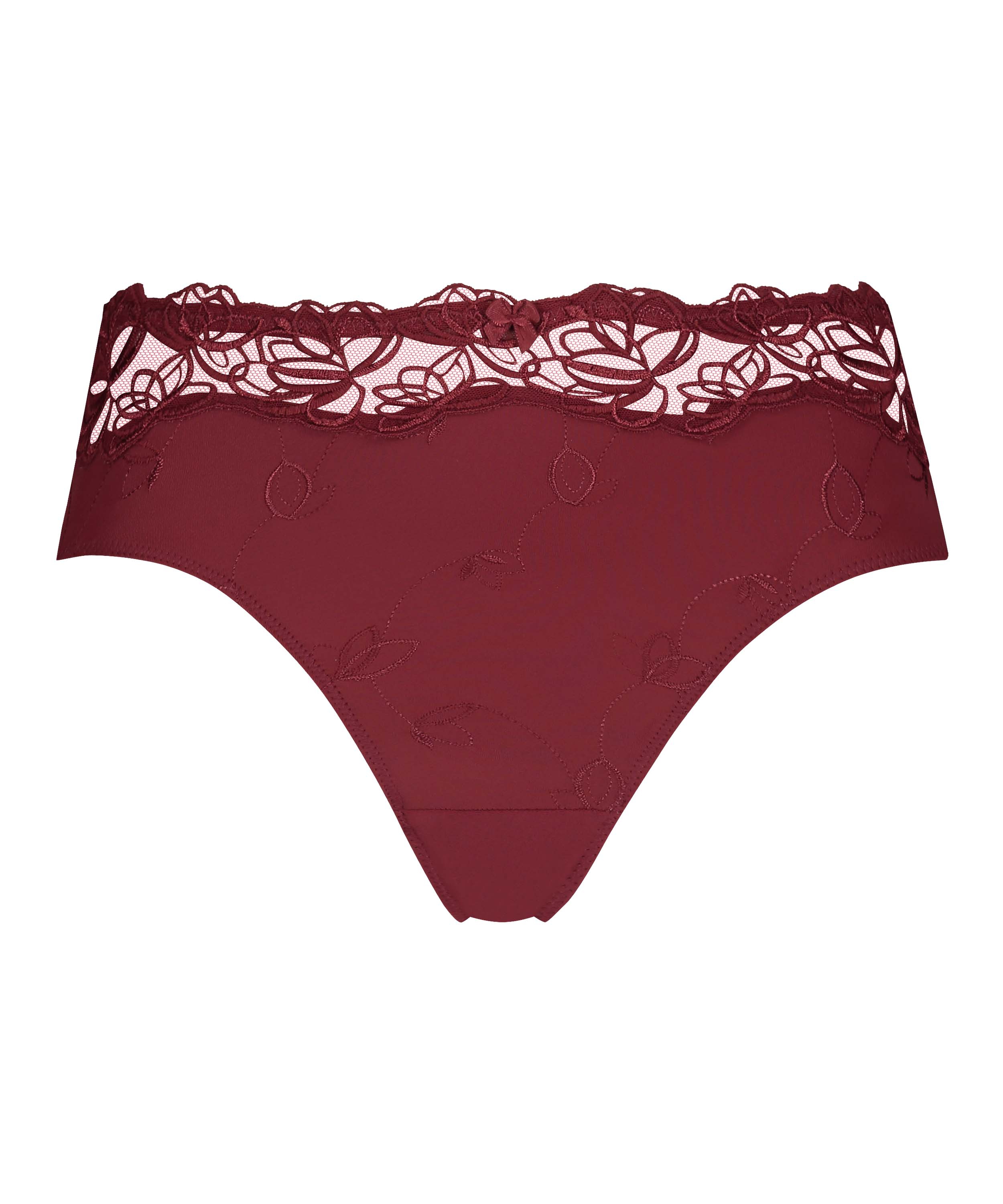 Diva High Knickers, Red, main