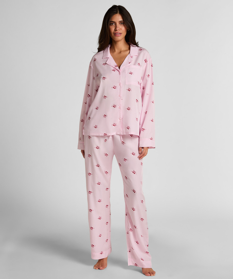 Jacket Woven Cherry, Pink