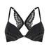 Coco Padded Push-Up Underwired Bra, Black