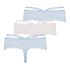 Quinn 3-pack thong boxers, Blue