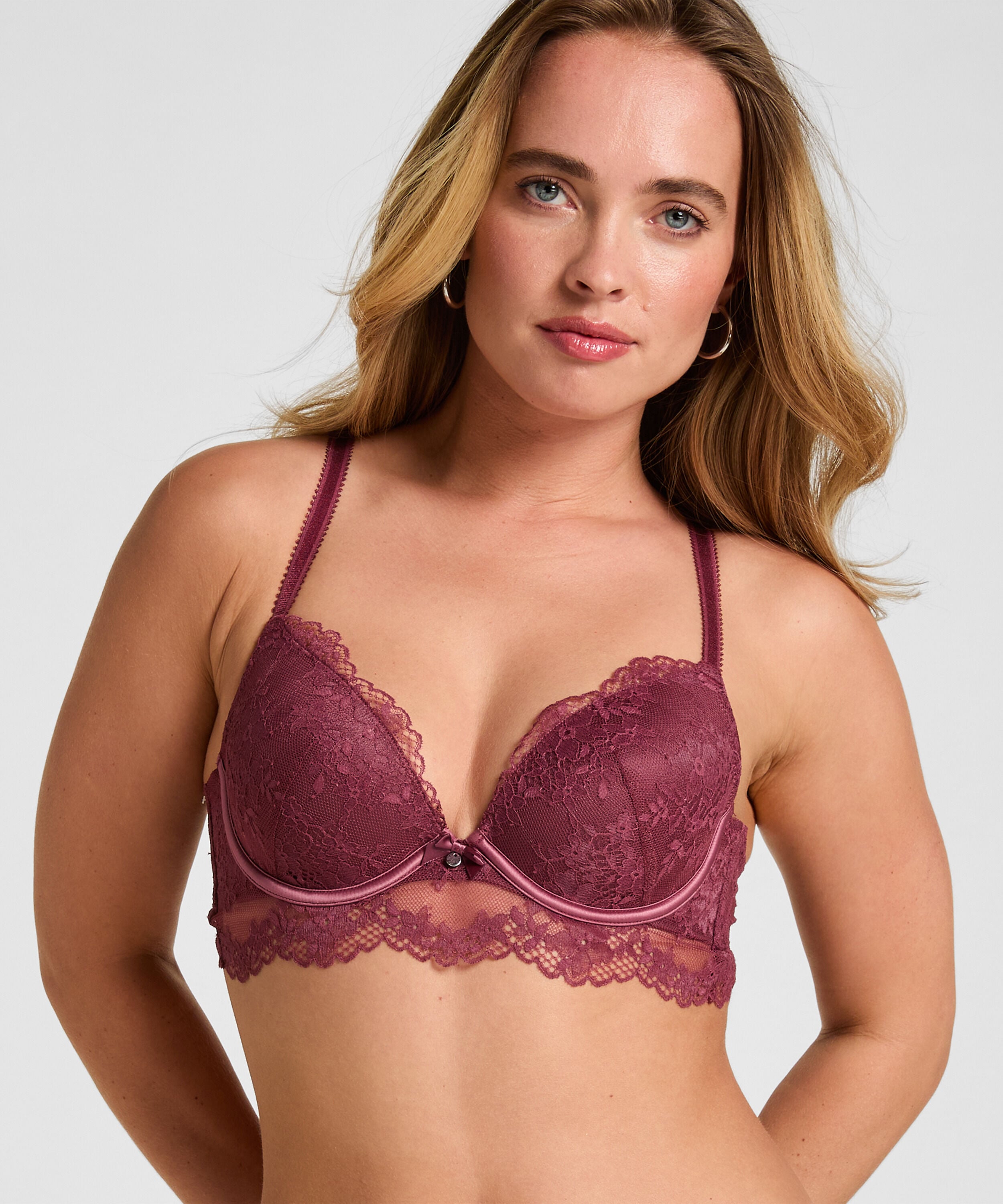 Padded Underwired Longline Bra Naomi