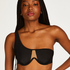 Belize Non-Padded Underwired Bikini Top, Black