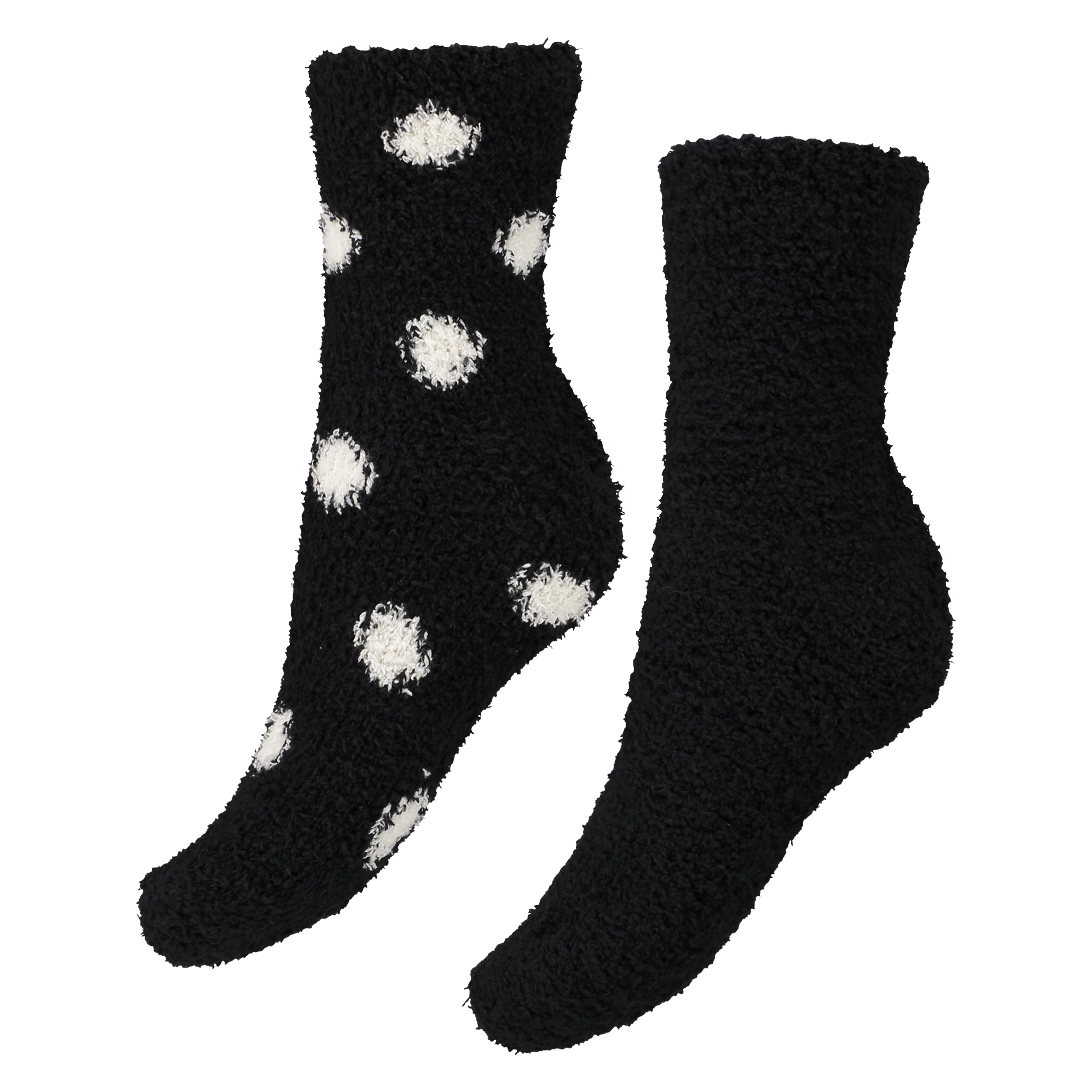 2 Pairs of Socks, Black, main