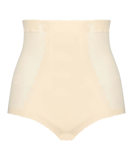 Sculpting scuba high waisted brief - Level 3, Beige
