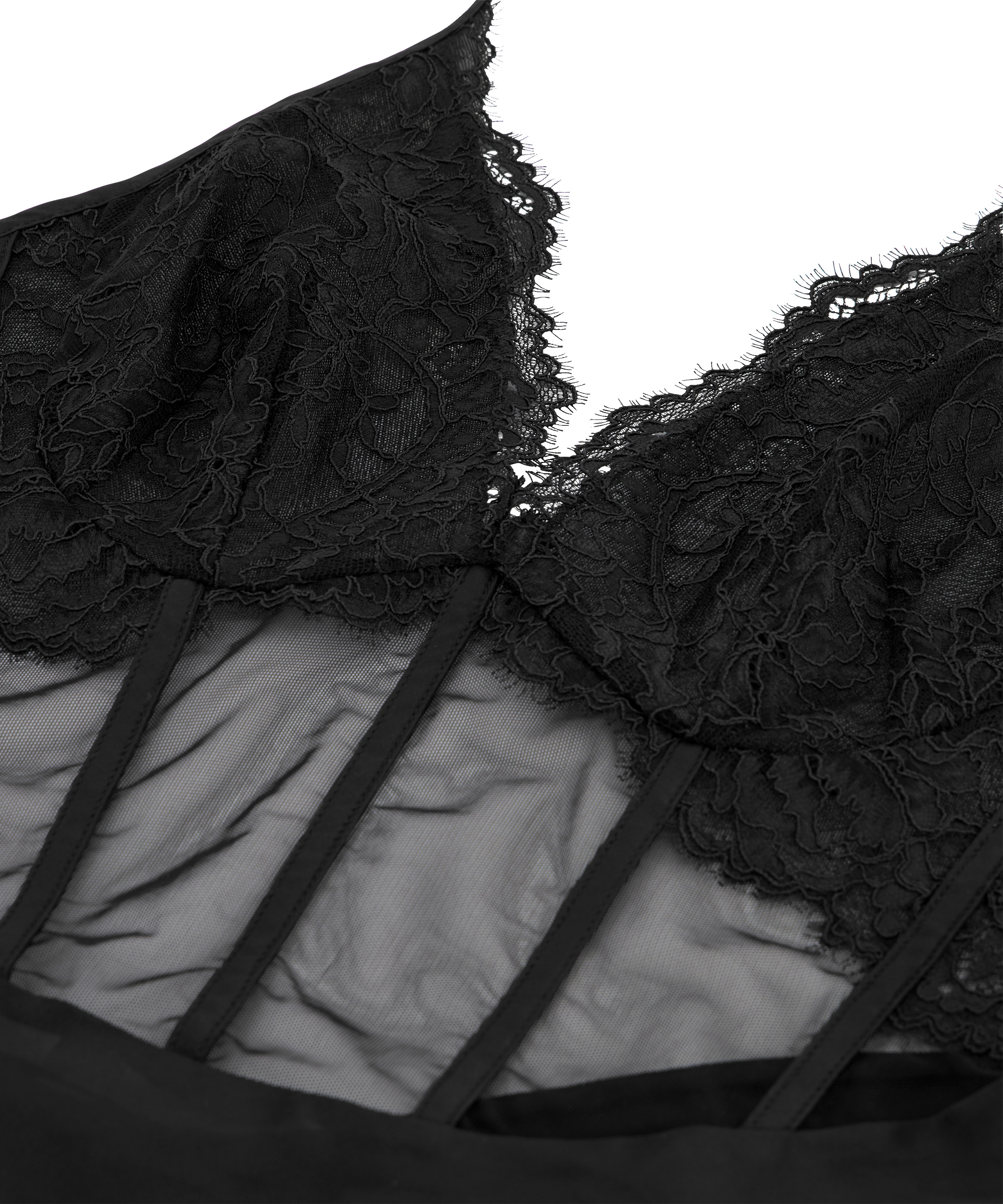 Lora Slip Dress, Black, main