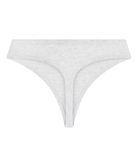 Thong Soft Cotton, Grey