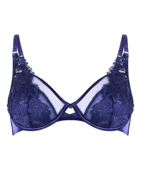 Grace Non-Padded Underwired Bra, Blue