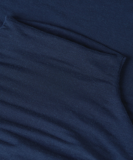 super soft Turtleneck shirt with Cashmere, Blue