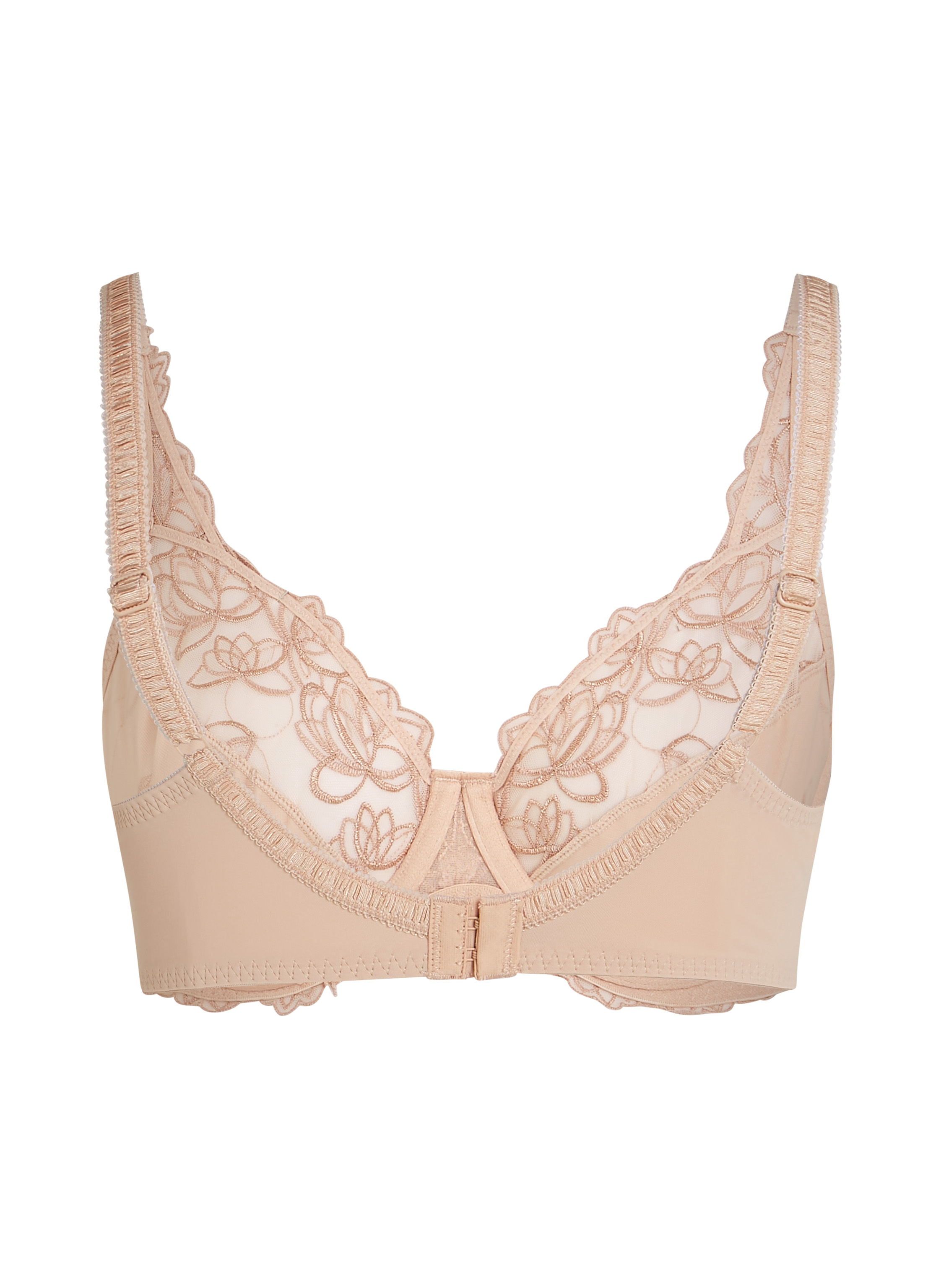 Diva Non-Padded Underwired Bra, Beige, main