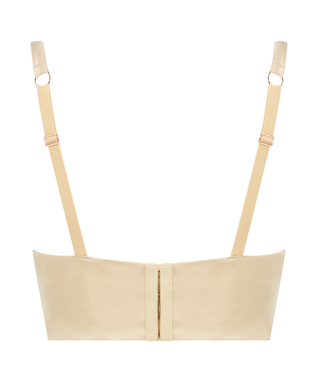 Stella Padded Underwired Longline Bra, Yellow