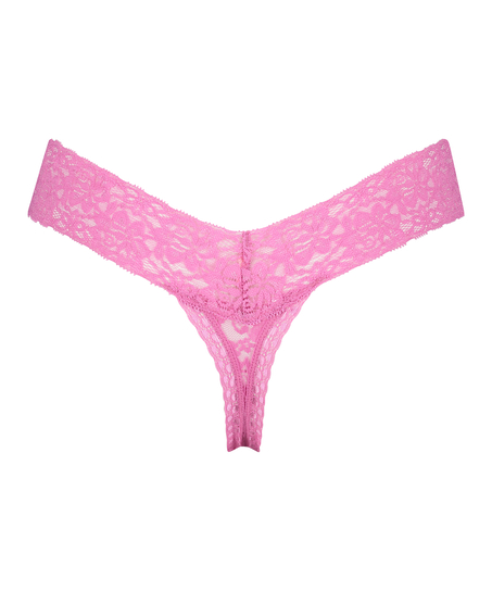 Extra Low V-Thong, Pink