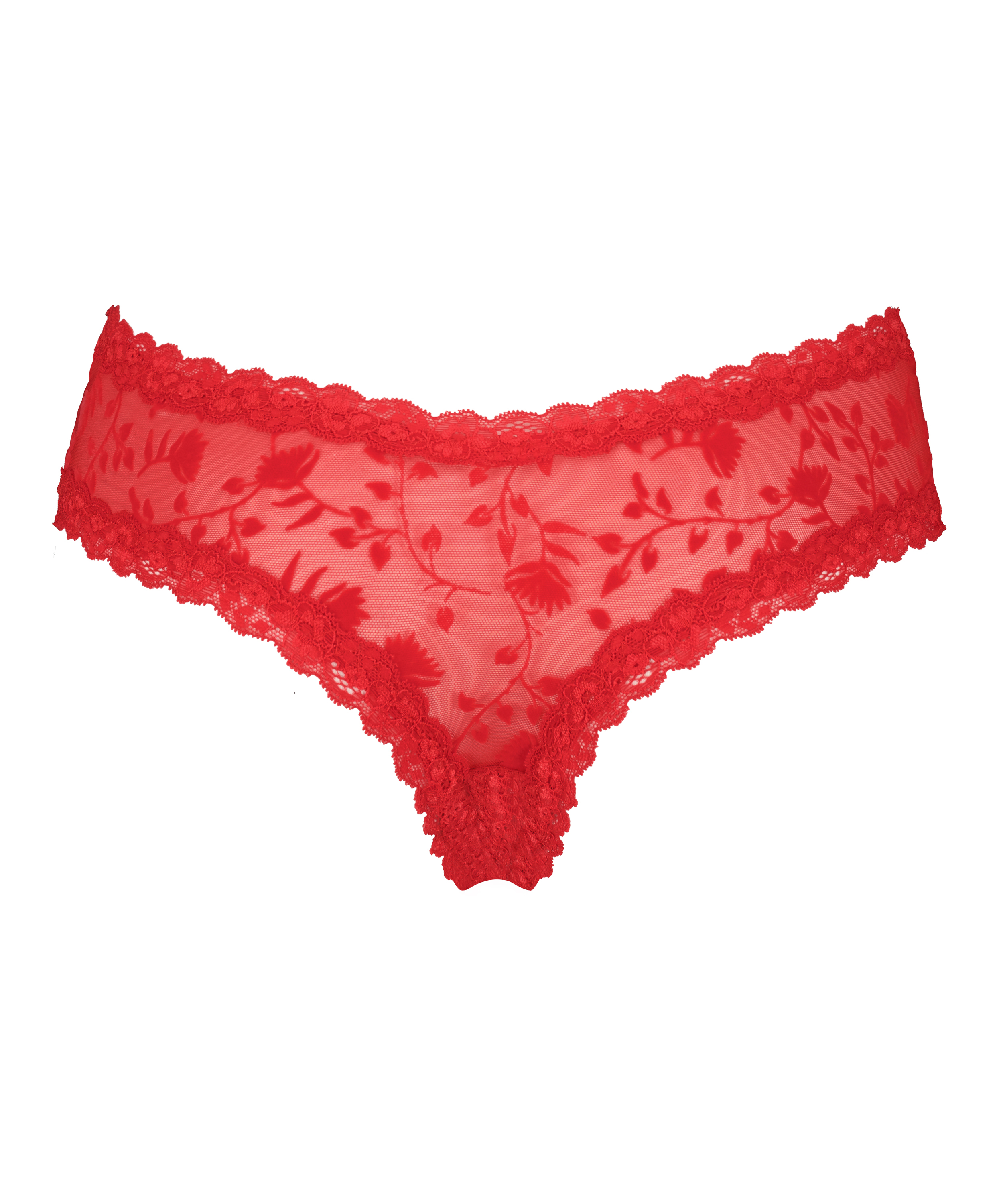 V-shape Mesh Brazilian, Red, main
