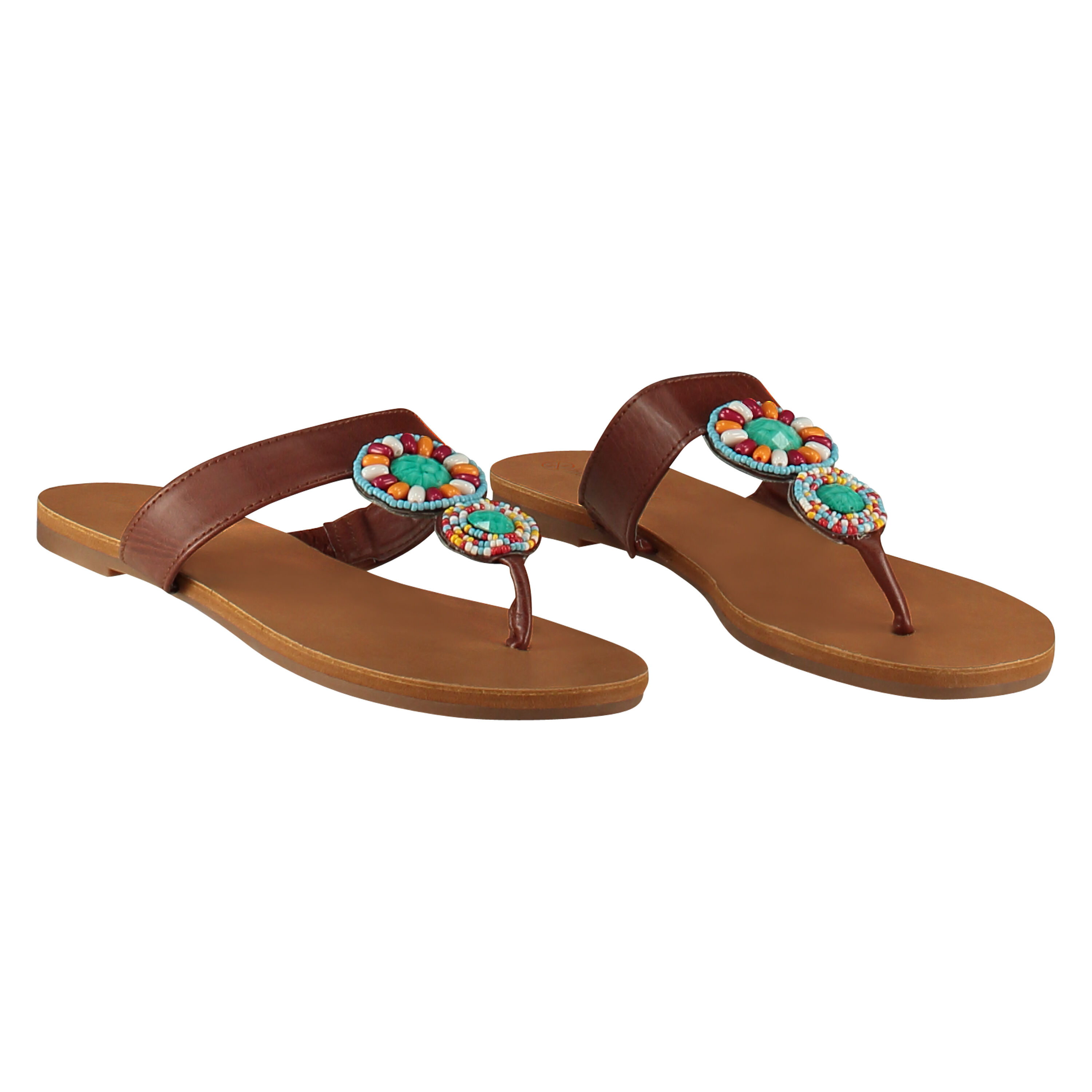 Flip-flops Rio beaded, Blue