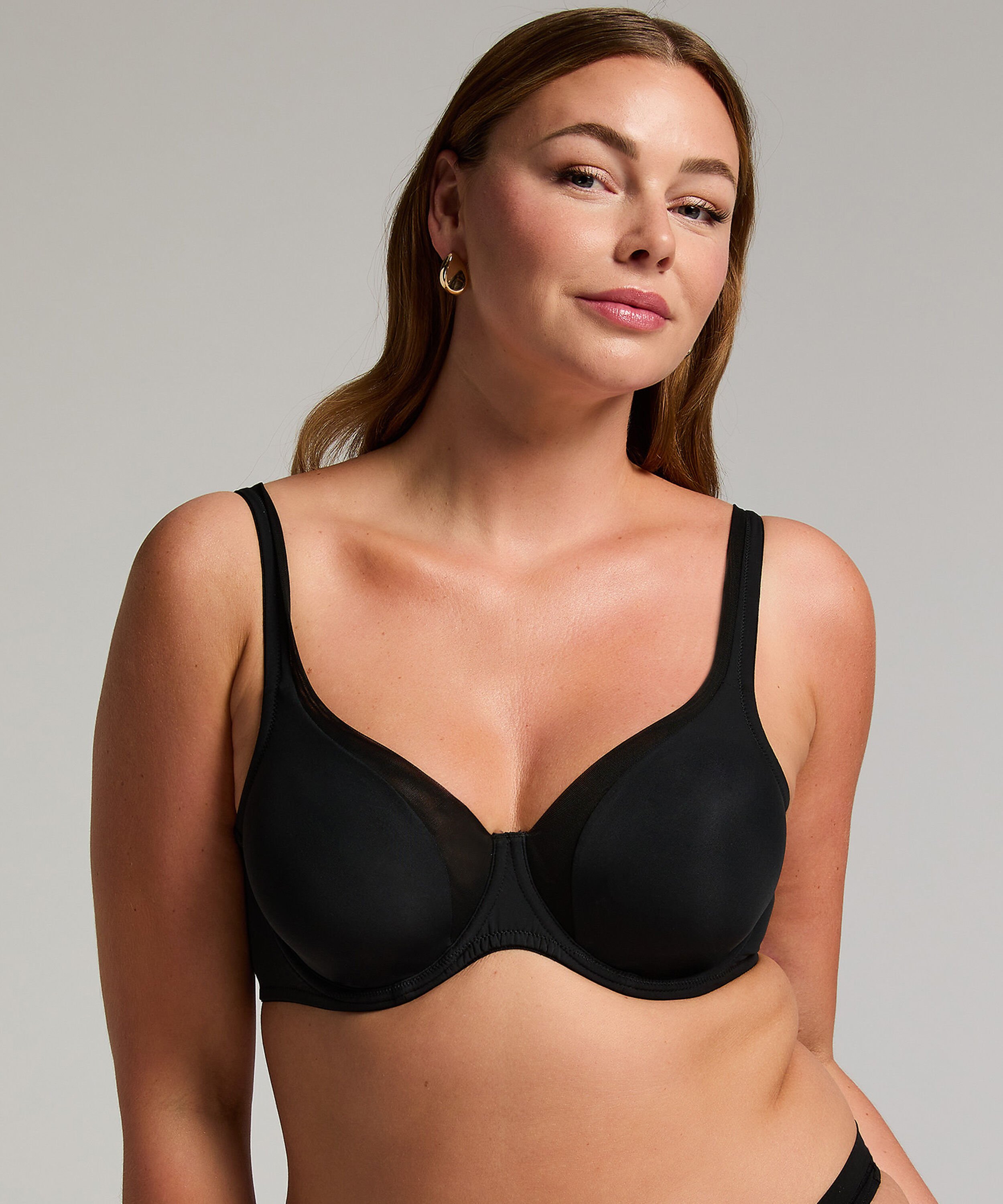Mesh Non-Padded Underwired Bra