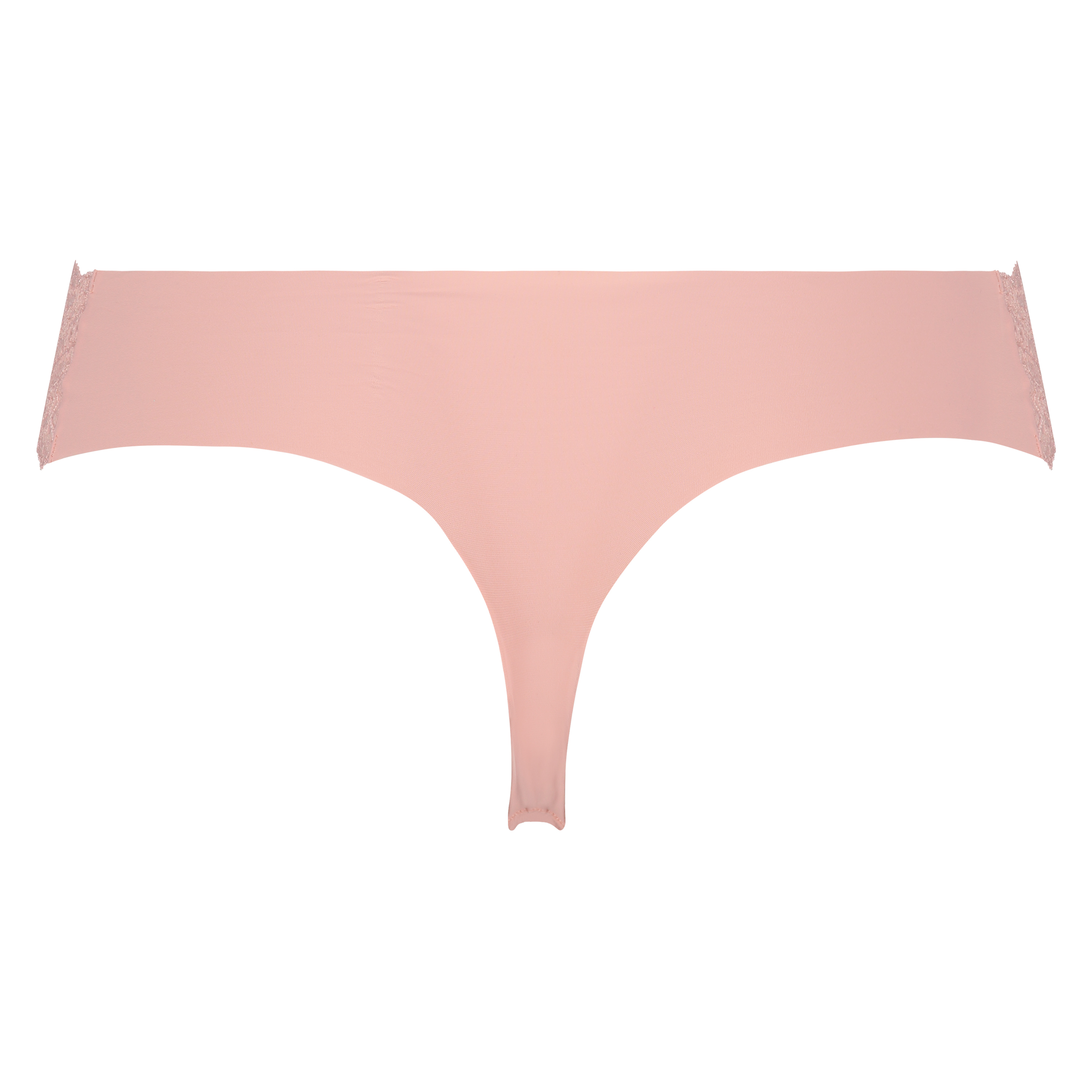 Invisible Lace Thong, Pink, main