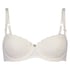 Maya Padded Underwired Bra, White