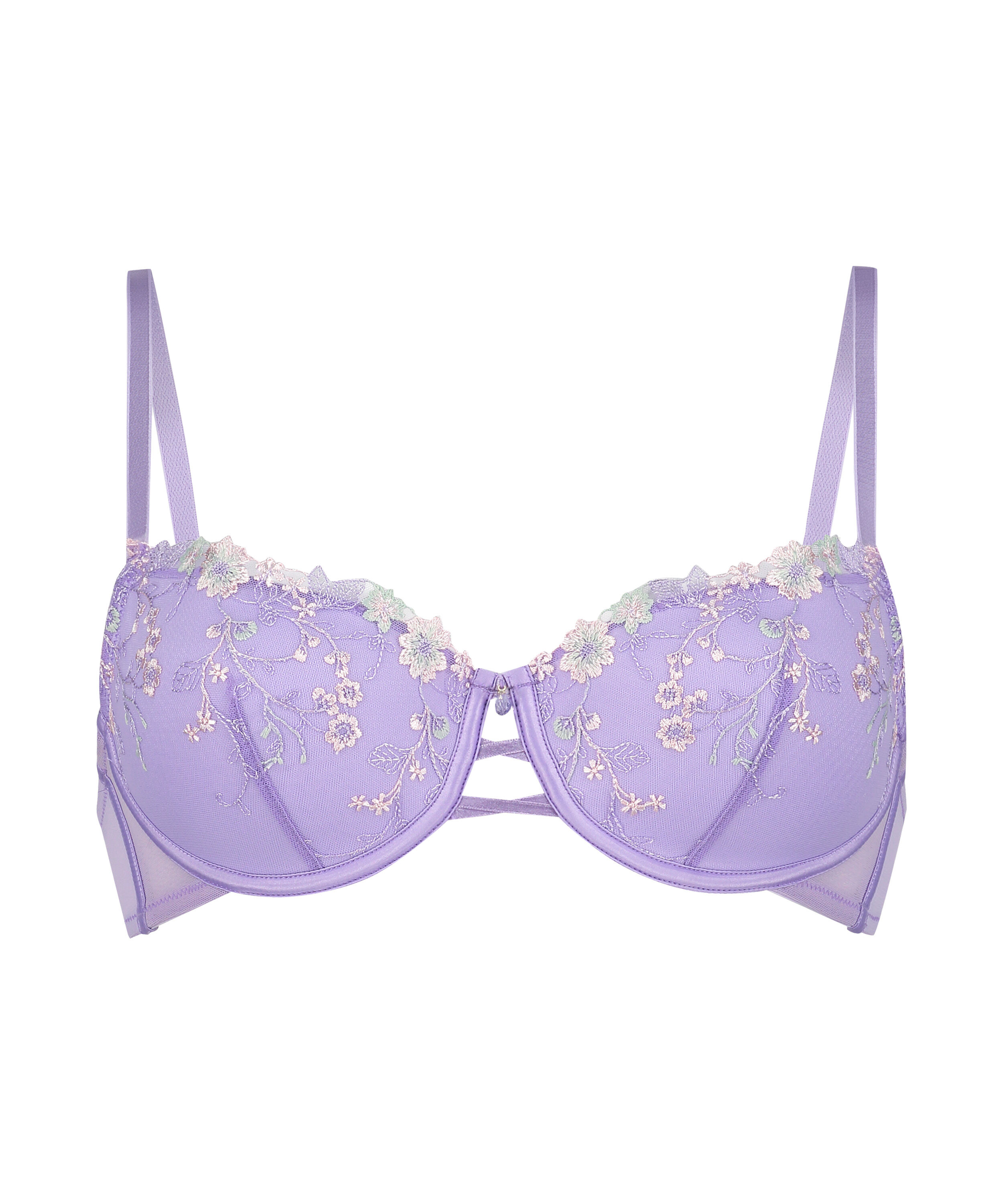 Lillia Padded Underwired Bra, Purple