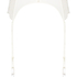 Catrin Suspenders, White
