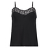 A-Line Jersey Cami Top, Black