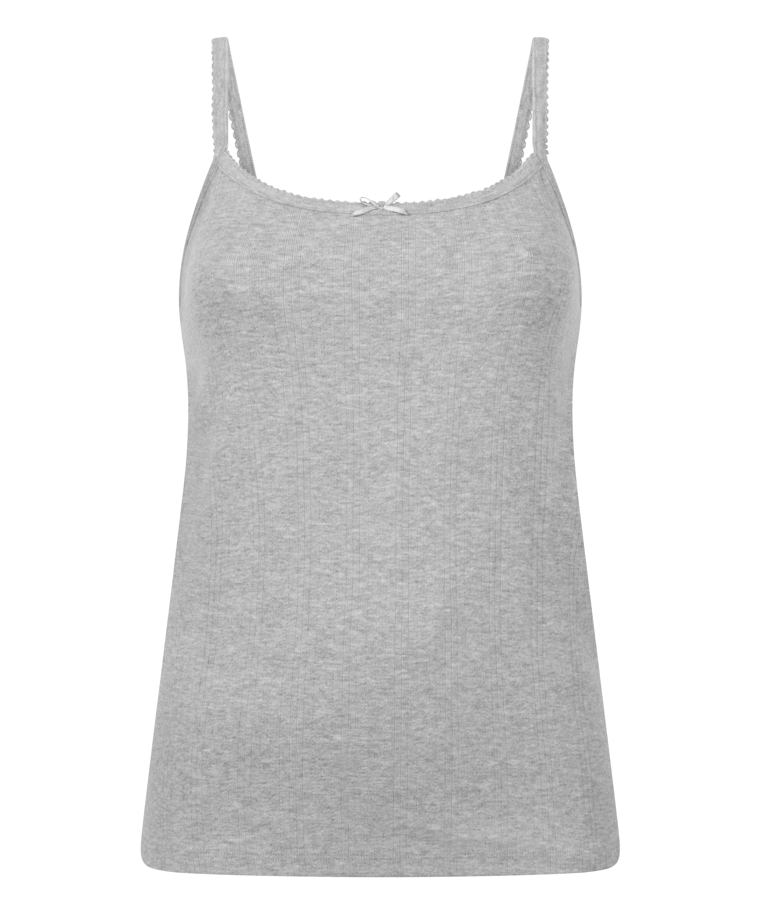 Cami Pointelle, Grey, main