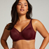 Nina Non-Padded Underwired Minimizer Bra, Purple