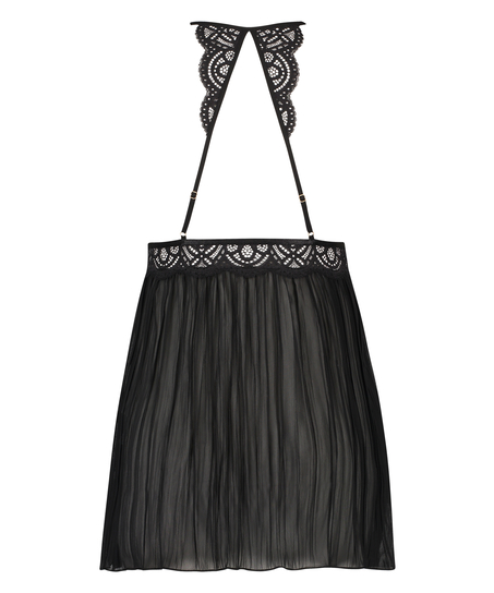 Chiffon babydoll, Black