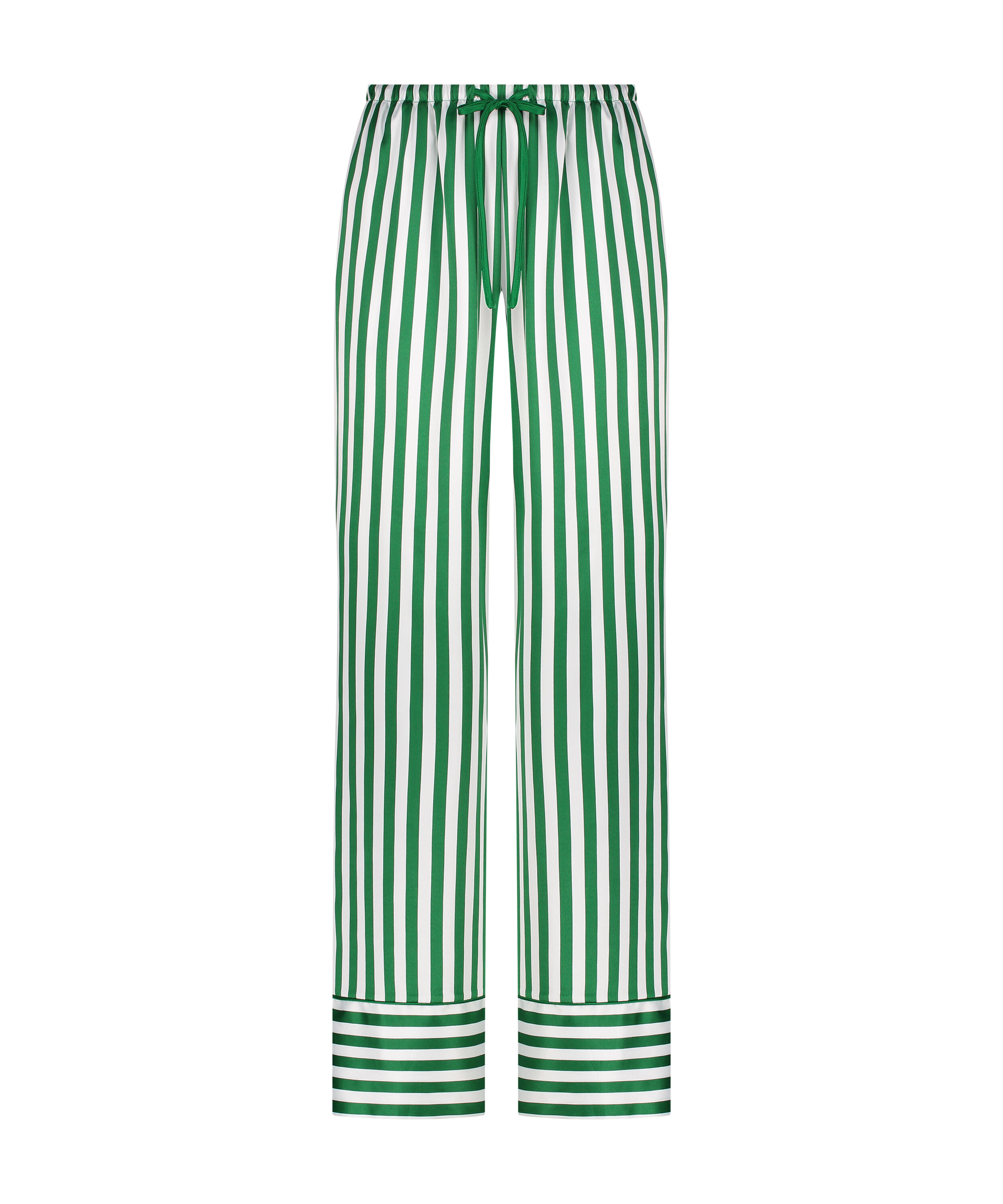 Satin Trousers, Green