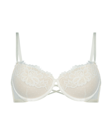 Harmony Padded Underwired Bra, White