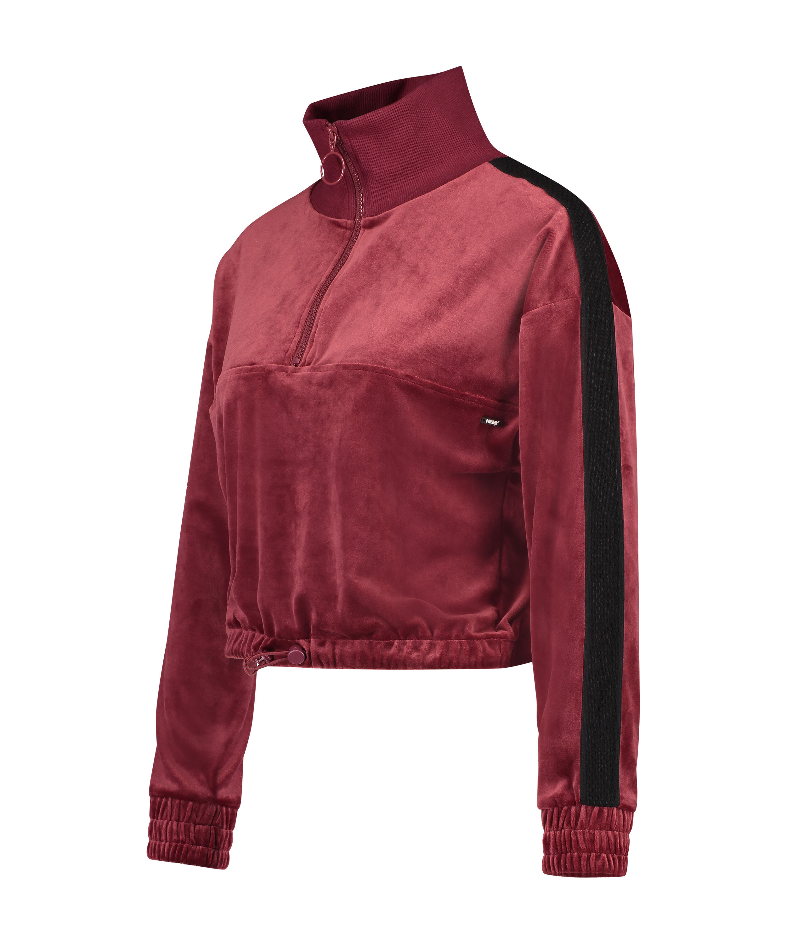 HKMX Sport sweater Velours, Red