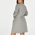 Waffle Bathrobe, Grey