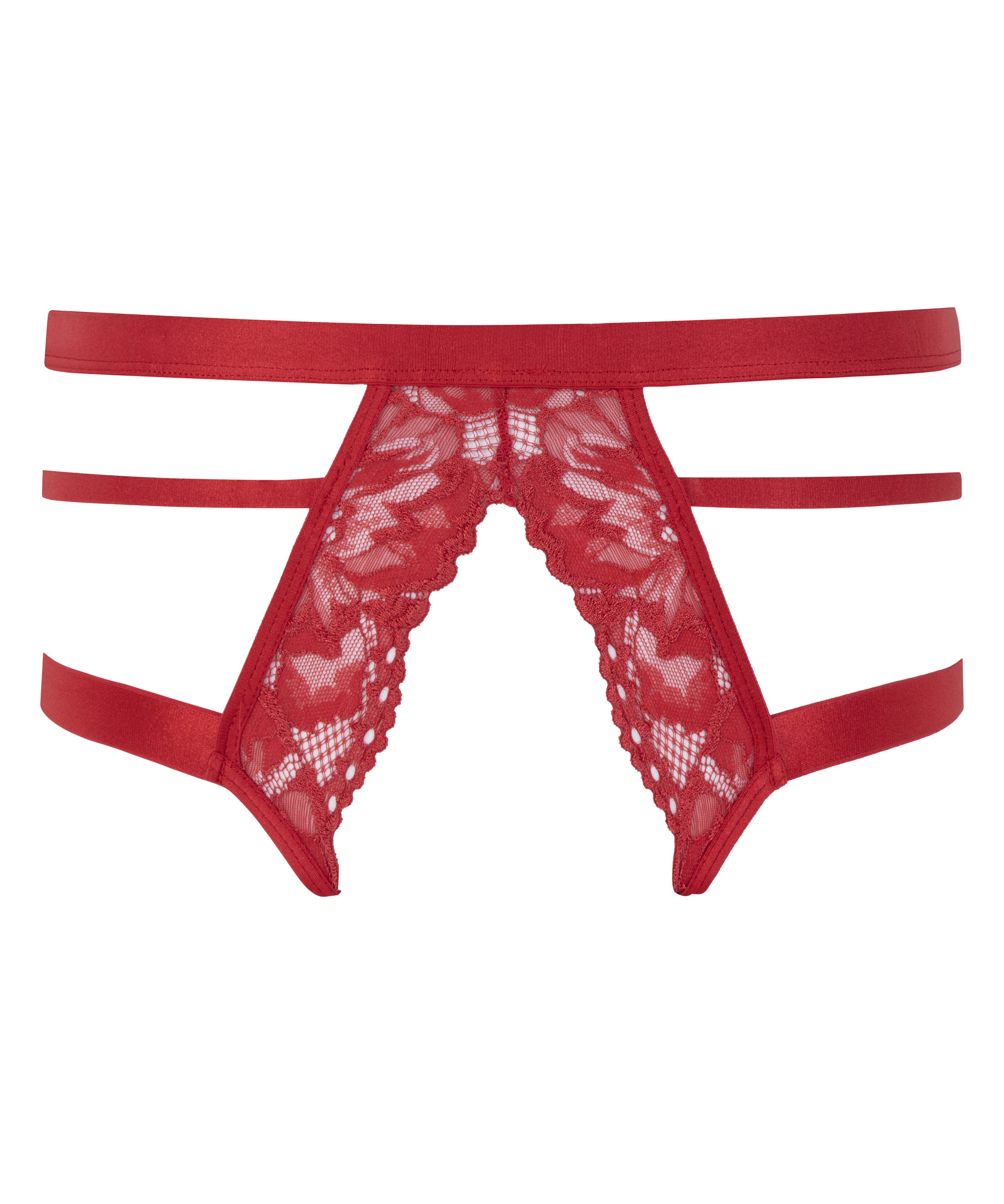 Jacky Open Crotch Brazilian, Red, main