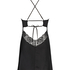 Nina Slip Dress, Black