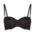 Angie Padded Underwired Strapless Bra, Black