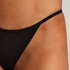 3-pack invisible thongs, Black