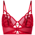Noeki Non-Padded Underwired Bra, Red