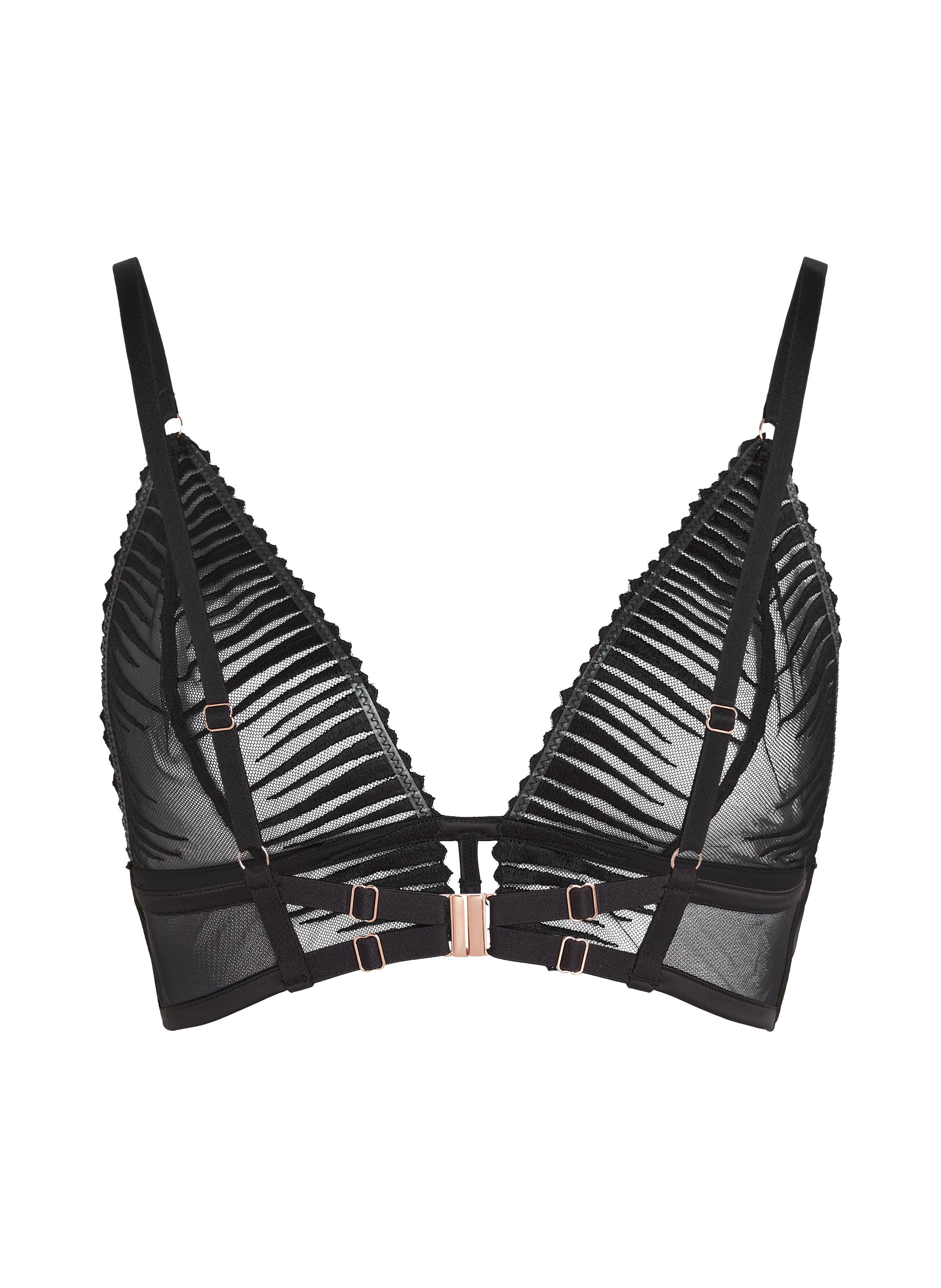 Alice Bralette, Black, main