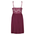 Modal Lace Slip Dress, Purple