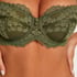 Daisy Padded Strapless Underwired Bra, Green