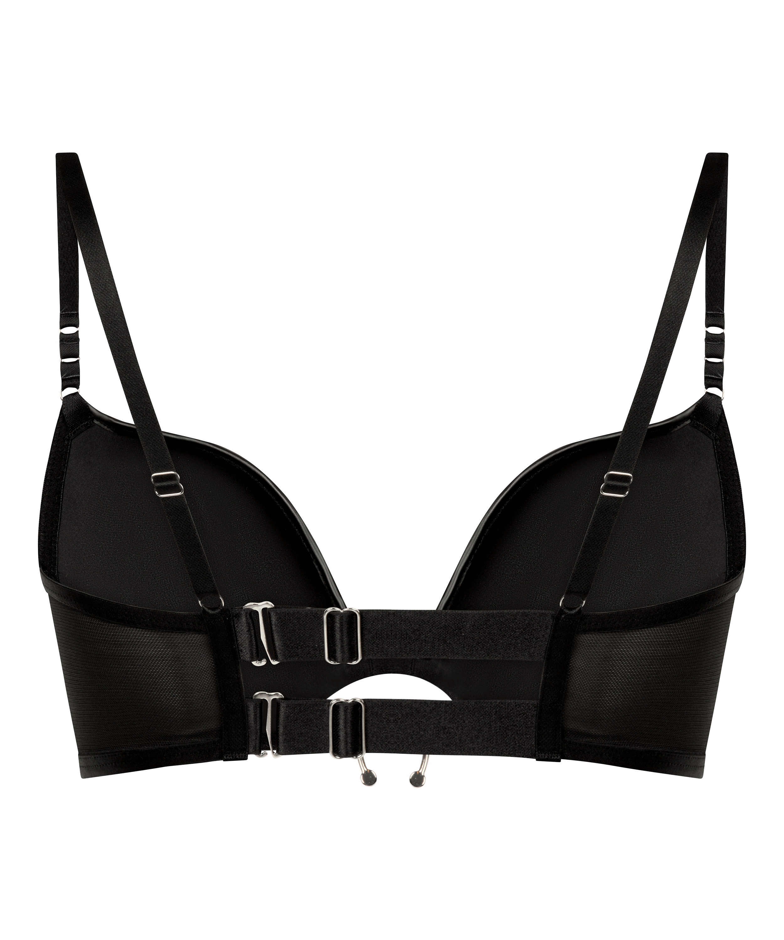 Zelda Push-Up Bra, Black, main