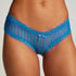 V-shape Mesh Brazilian, Blue