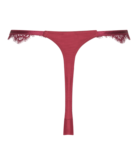 Violet High Leg Thong, Purple