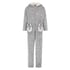 Fleece Onesie Kids, Grey