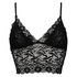 Bralette longline Fancy, Black