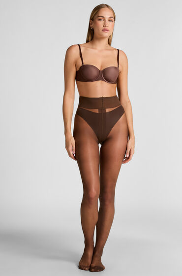 Hunkemöller Tights 15 Denier Second Skin Brown